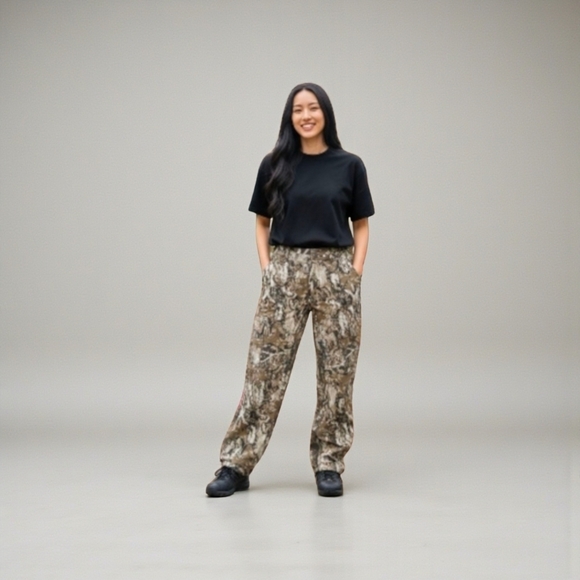 Denim - Camouflage Cargo Pants